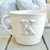 Kopp med bokstav 3 kopp K