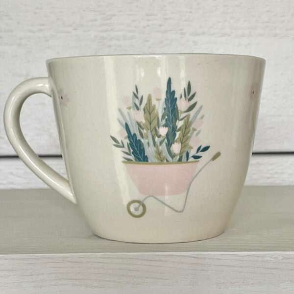 Kopp trädgård pastell 1 Trädgårdskopp